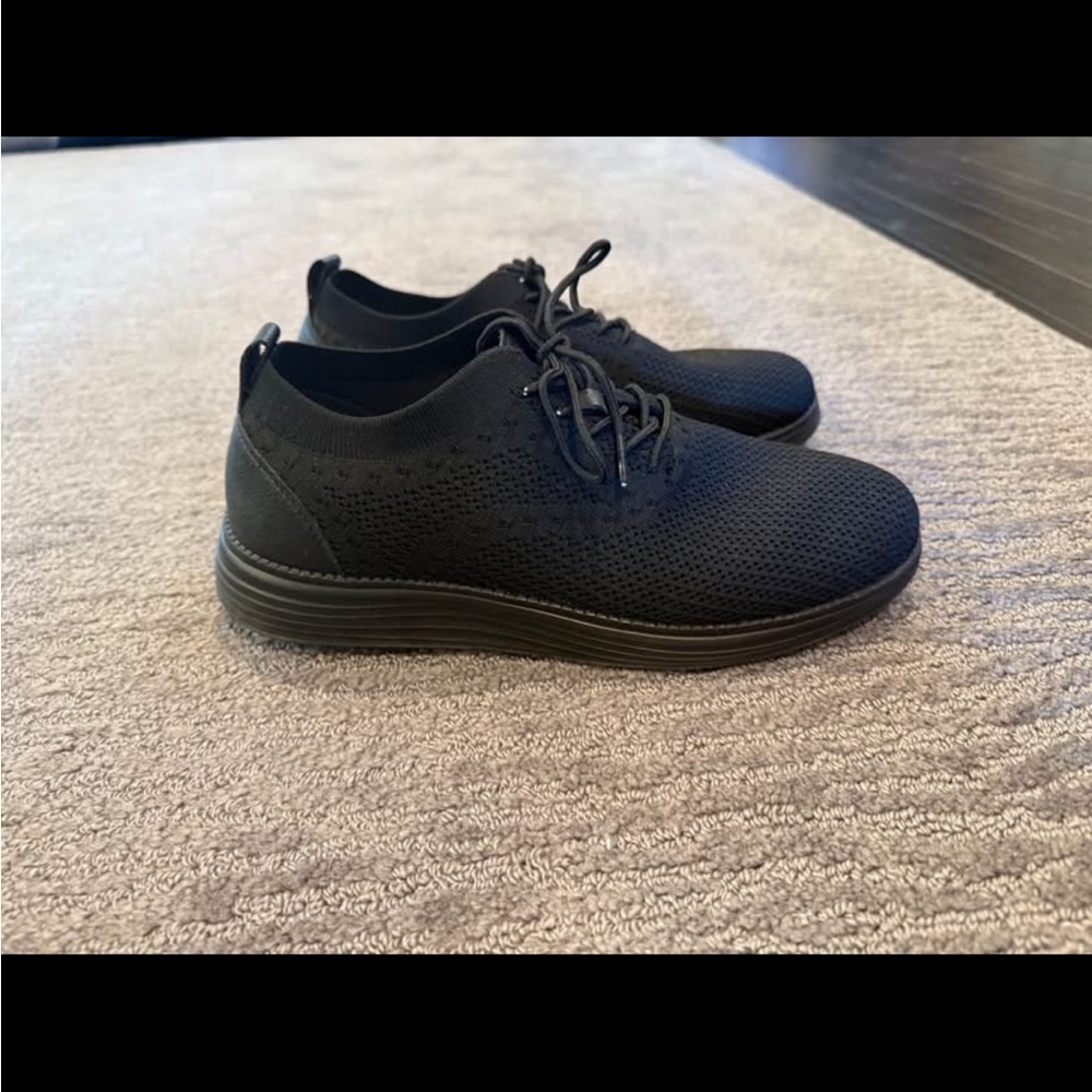 Men's Black Dress Sneakers/oxfords